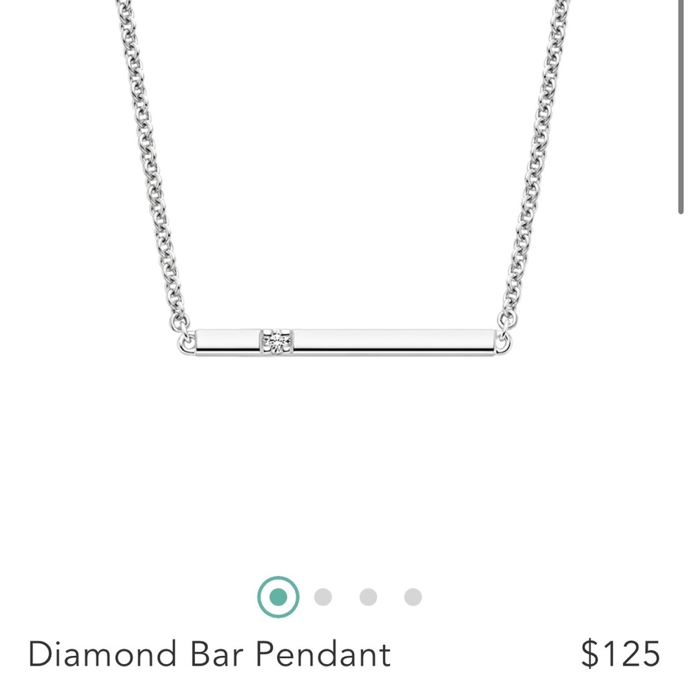 Brilliant Earth Diamond Bar Pendant